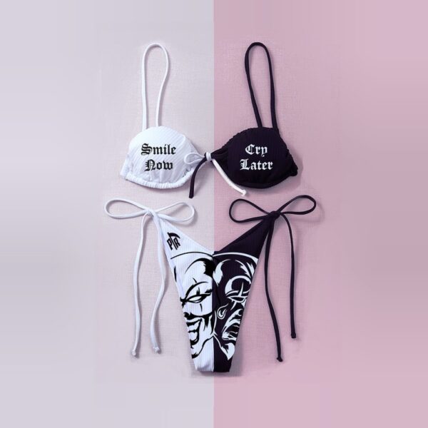 Smile Now Cry Later Bikini Set