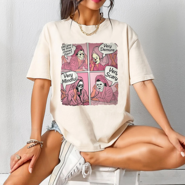 Very Demure Very Mindful Halloween TShirt - Image 2