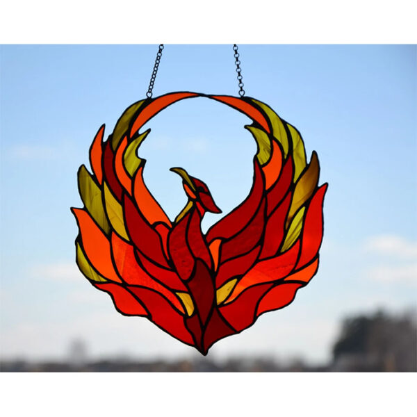 Mythical Phoenix Suncatcher