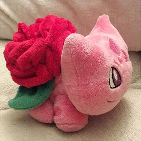 Rose Bulbasaur Plushie - Image 4