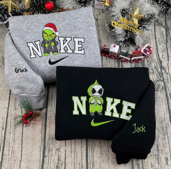 Christmas Grinch & Jack Sweatshirt