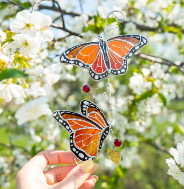 Monarch Butterfly Suncatcher - Image 2