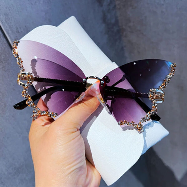 Butterfly Sparkle Sunglasses - Image 3