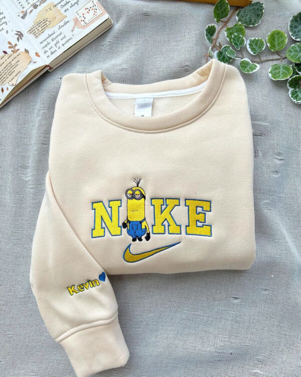 Cute Minions Embroidered Sweater - Image 2