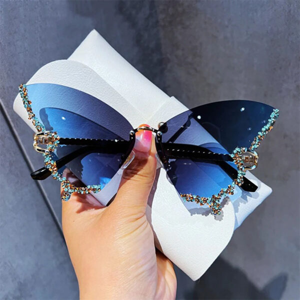 Butterfly Sparkle Sunglasses - Image 2