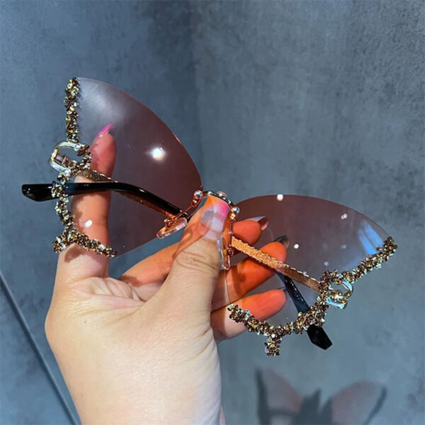 Butterfly Sparkle Sunglasses - Image 6