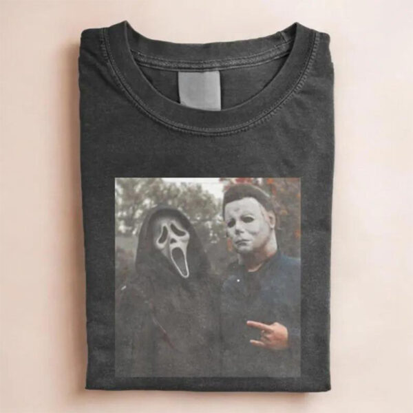 Ghost Face Michael Myers Halloween TShirt