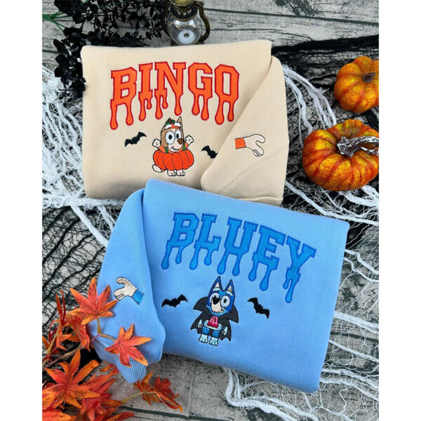 Spooky Bluey & Bingo Sweatshirt