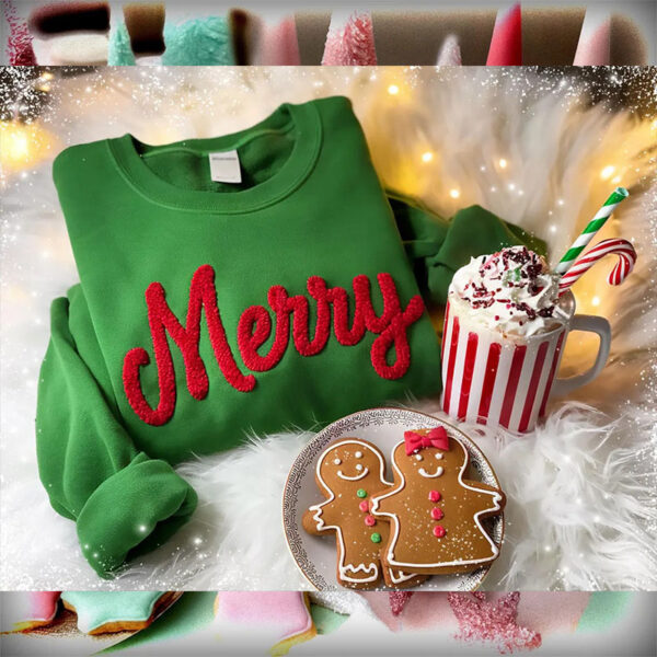 Merry Cozy Christmas Sweater - Image 2