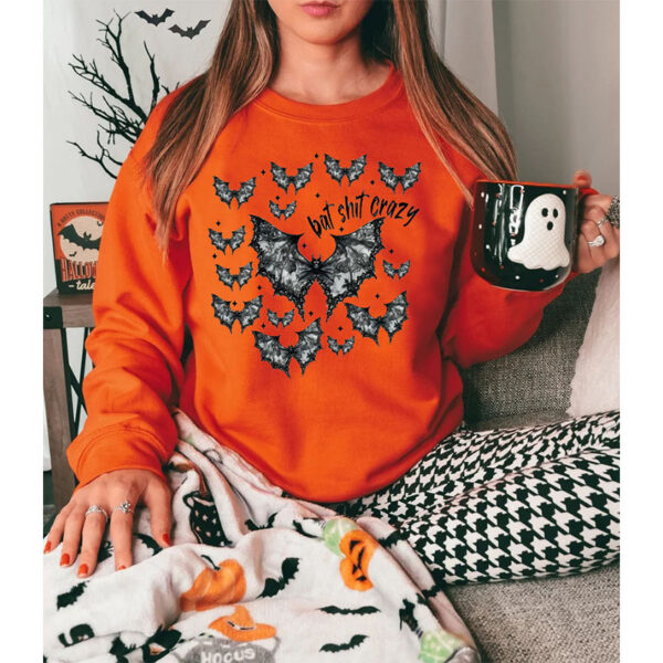 Spooky Bat Shit Crazy Sweater