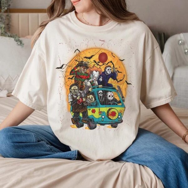 Friends Horror Movie TShirts, Mystery Machine TShirt