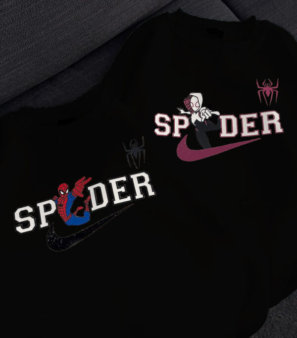 Embroidered Spiderman Gwen Stacy Sweatshirt - Image 3