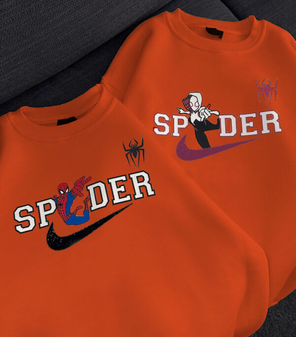 Embroidered Spiderman Gwen Stacy Sweatshirt - Image 2