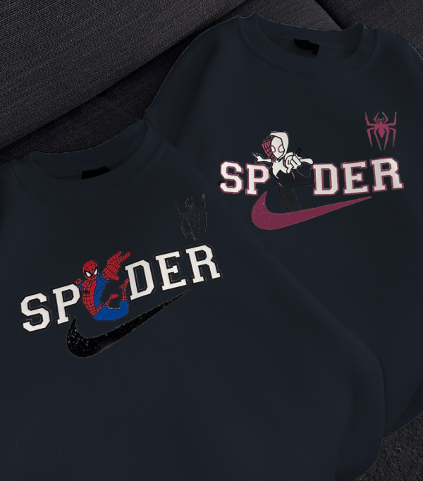 Embroidered Spiderman Gwen Stacy Sweatshirt - Image 4