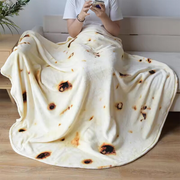 Fluffy Tortilla Blanket - Image 2