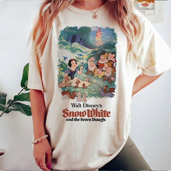 90s Disney Snow White TShirt - Image 2