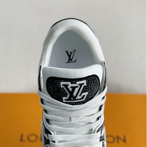 LV Trainer Sneakers Bling Black - Image 5