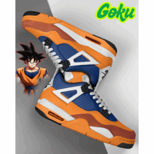 Dragon Ball Jordan 4 Sneakers