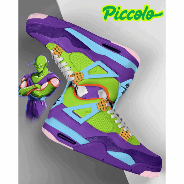 Dragon Ball Jordan 4 Sneakers - Image 6